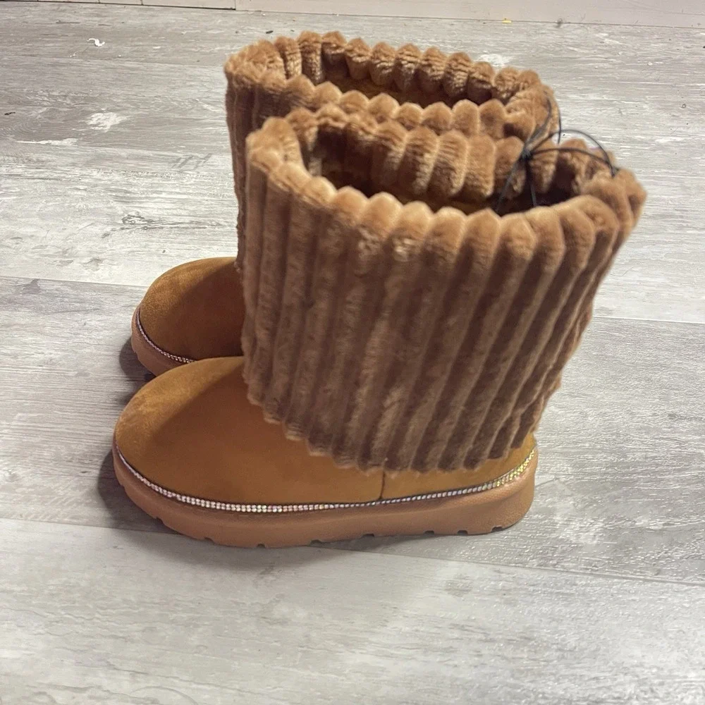 Chosen Steps Brown  Boots  Toddler Girls Size‎ 9